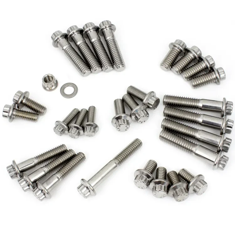 Gr5 12 Point Flange Bolts